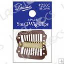 Wig Clip Brown (Small 2 PK)