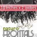 Custom NaturoSynthetic Frontal Order Form (13" x 2")