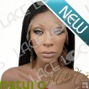 NaturoSynthetic Lace Front Wig (Straight in Bebe Noir 16 in)