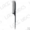 10 Inch Wide Tooth Rat Tail Black Comb 10 Inch Wide Tooth Rat Tail Black Comb
