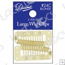 Wig Clip Blonde (Large 2 PK)