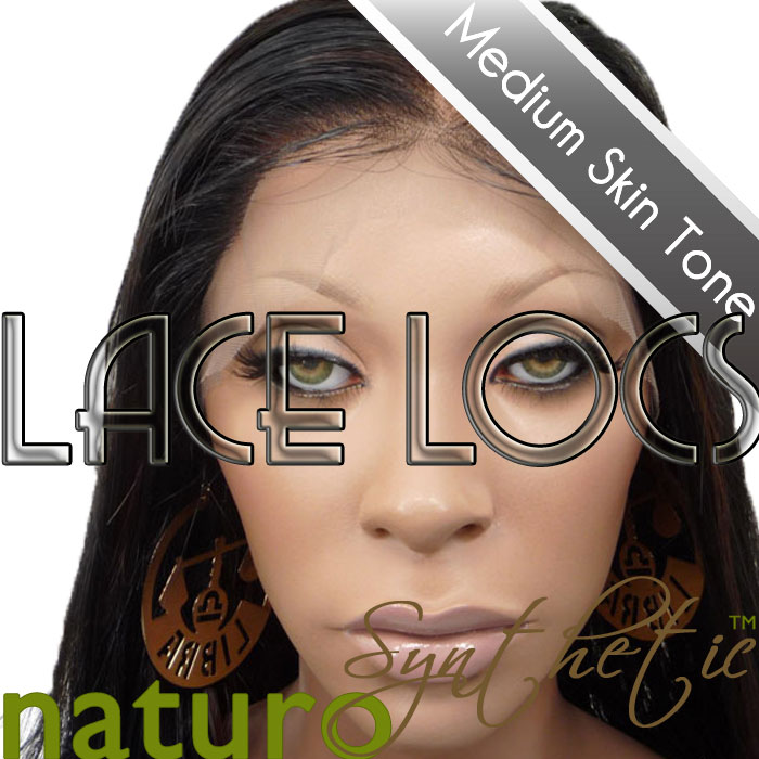 NaturoSynthetic Big Curls Lace Wig
